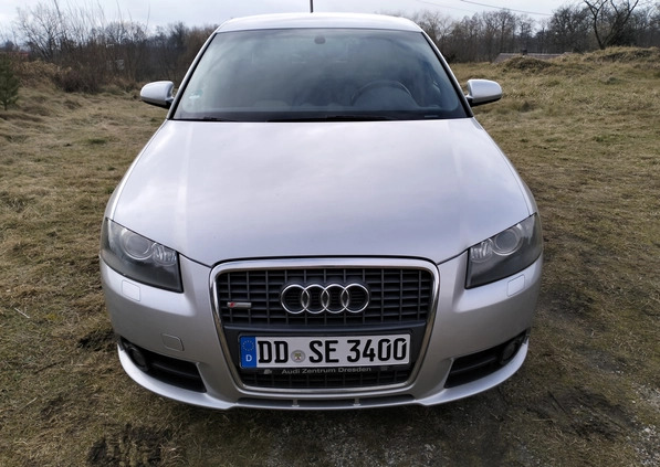 Audi A3 cena 16999 przebieg: 206700, rok produkcji 2007 z Chojnów małe 742